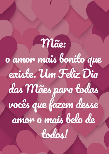 Feliz Dia das Mães!!