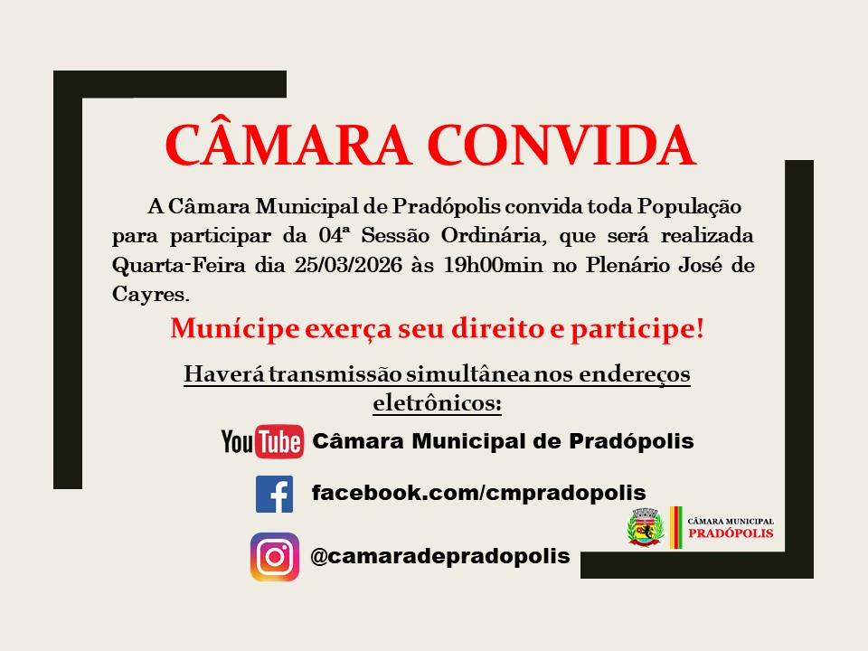 04ª Sessão Ordinária.