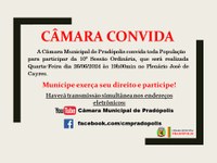 10ª Sessão Ordinária.