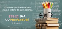 15 de Outubro - Dia do Professor.