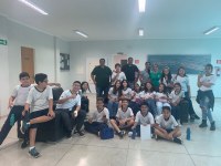 Alunos do Colégio Futuro visitam a Câmara Municipal.