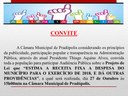 AUDIÊNCIA PÚBLICA - QUEREMOS SABER SUA OPINIÃO!!