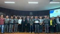 Câmara realiza homenagem ao Policial do Ano.