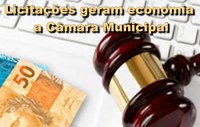 Câmara reduz gastos na maioria das contratações dos processos licitatórios.