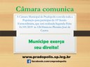 Convite 10ª Sessão Extraordinária.