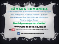 Convite 7ª Sessão Ordinária