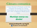 Convite para Sessão Extraordinária