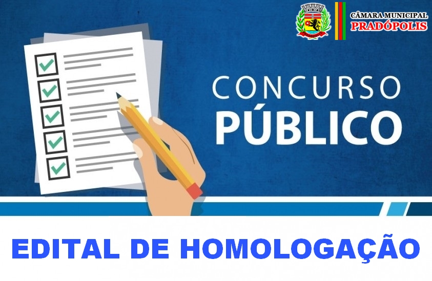 Edital Homologação Concurso nº 001/2018