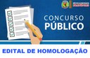 Edital Homologação Concurso nº 001/2018