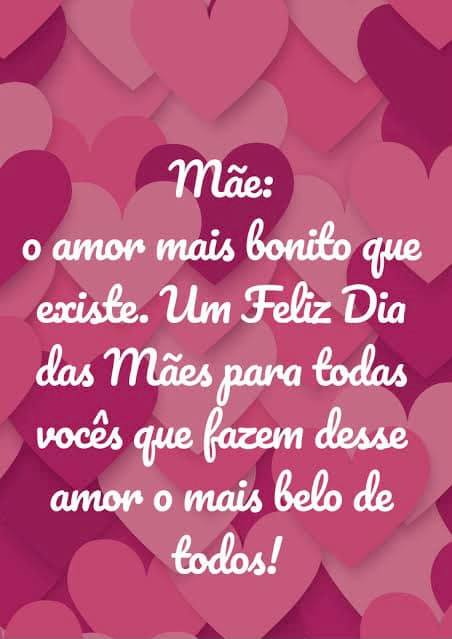 Feliz Dia das Mães!