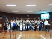 Formatura dos alunos do Projeto "Nova Fronteira do Inglês".