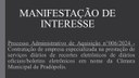 Manifestação de Interesse.
