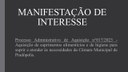 Manifestação de Interesse.