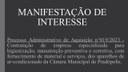 Manifestação de Interesse.