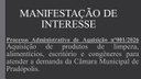 Manifestação de Interesse nº 001/2026.
