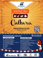 PROJETO ESTAÇÃO CULTURA CHEGA COM SUA CARAVANA EM PRADÓPOLIS!!