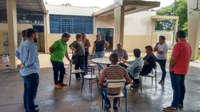 Vereadores visitam as Unidades Escolares do Município.